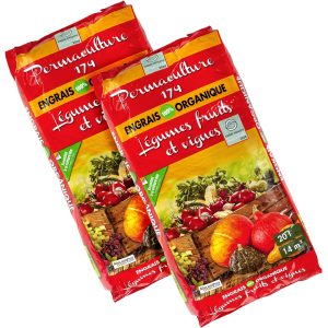 PERMACULTURE FRUITS ET VIGNES – 40 litres – 2 sacs