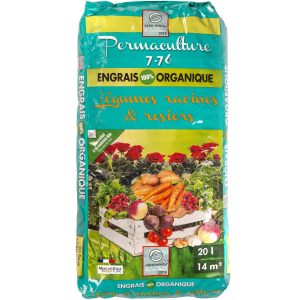 PERMACULTURE ROSIERS ET LEGUMES RACINES – 20 litres