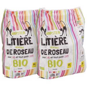 LITIERE HIPSTER, LE CHAT BEAU BIO – 2 sacs
