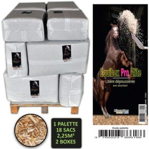 EQUIBOX PRO ELITE – 1 palette de 50 sacs de 125 litres